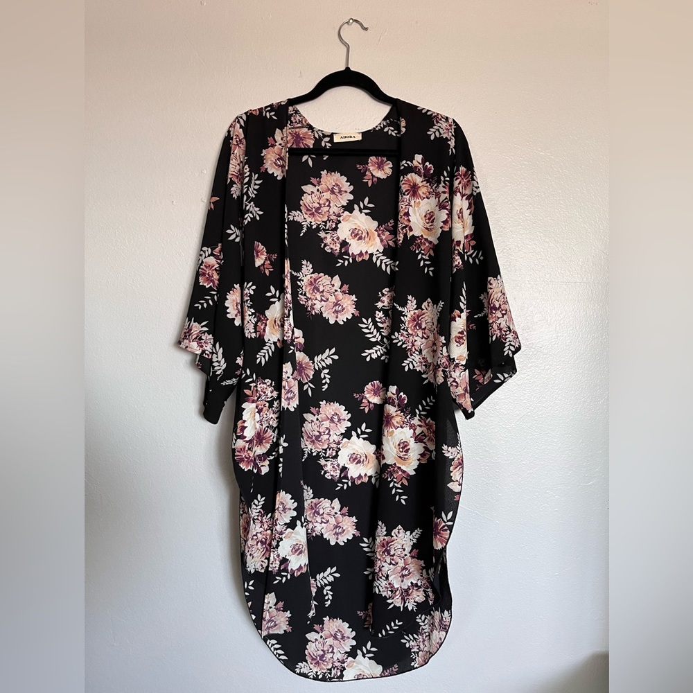floral kimono